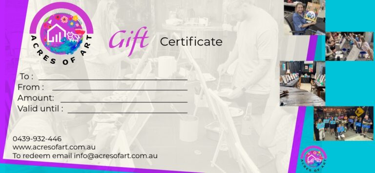 GIFT CERTIFICATE